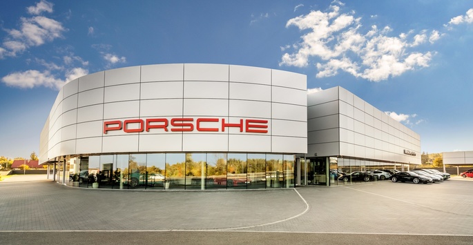 Salon samochodowy Porsche